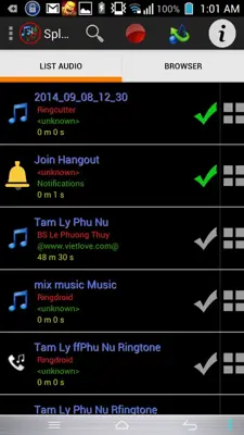 Split and join audio android App screenshot 1