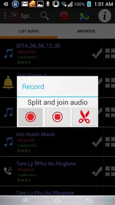 Split and join audio android App screenshot 3